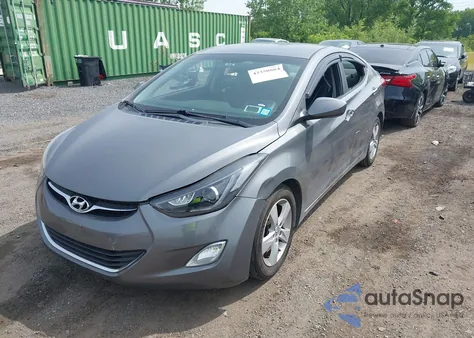 2013 Hyundai Elantra Gls/Limited from USA, damaged, VIN 5NPDH4AE2DH286311